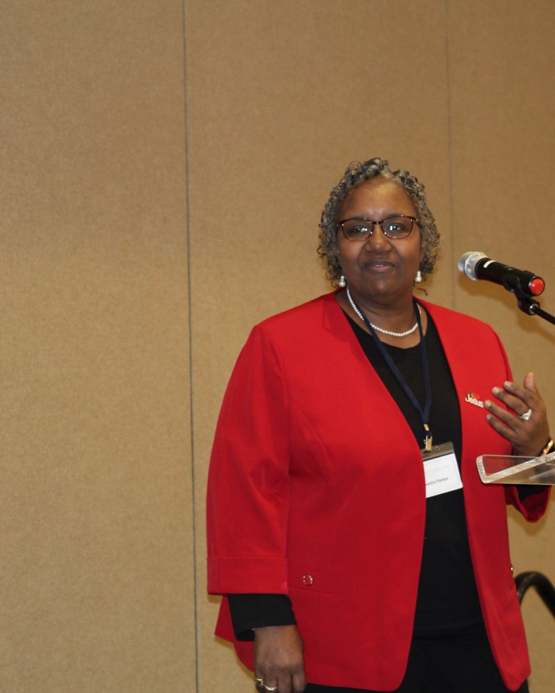 Rosetta Parker, DMin, Mental health keynote & panelist at the January 2025 conference.